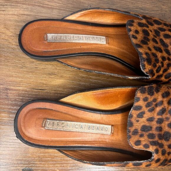 Veronica Beard
Ponyhair Animal Print Mules Size 38 - Picture 3 of 8